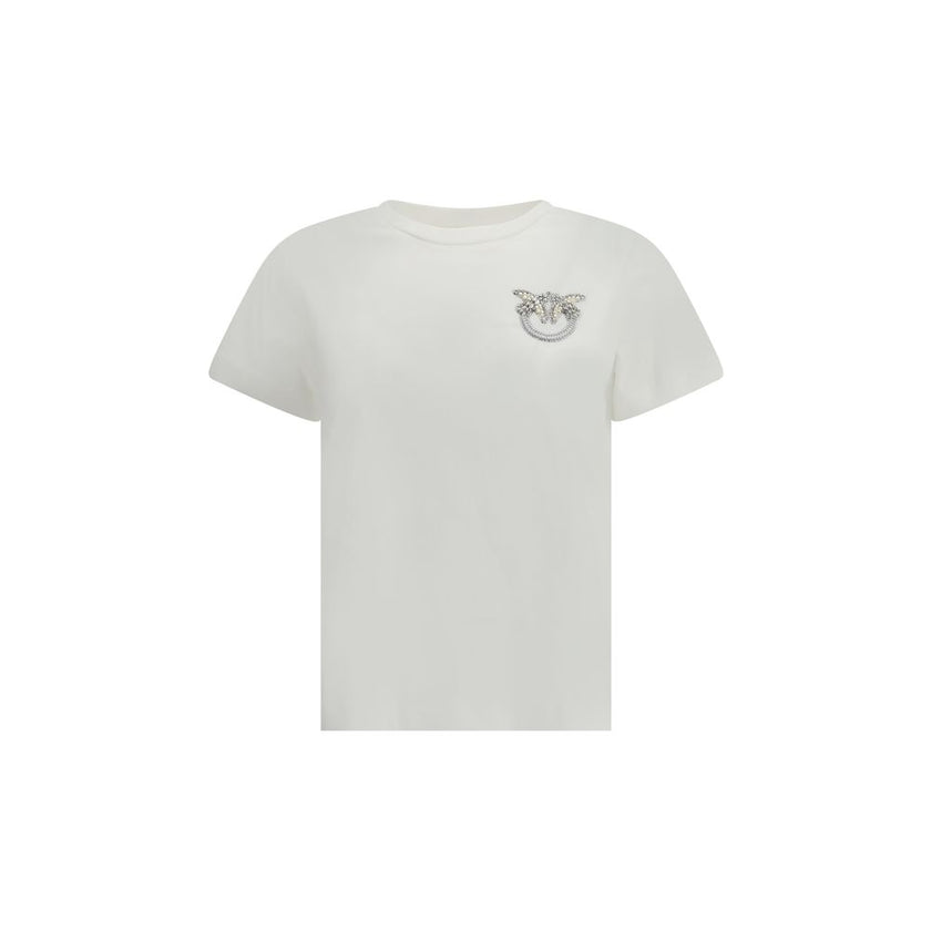 PINKO White Cotton T-Shirt