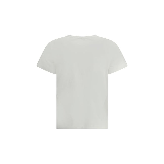 PINKO White Cotton T-Shirt