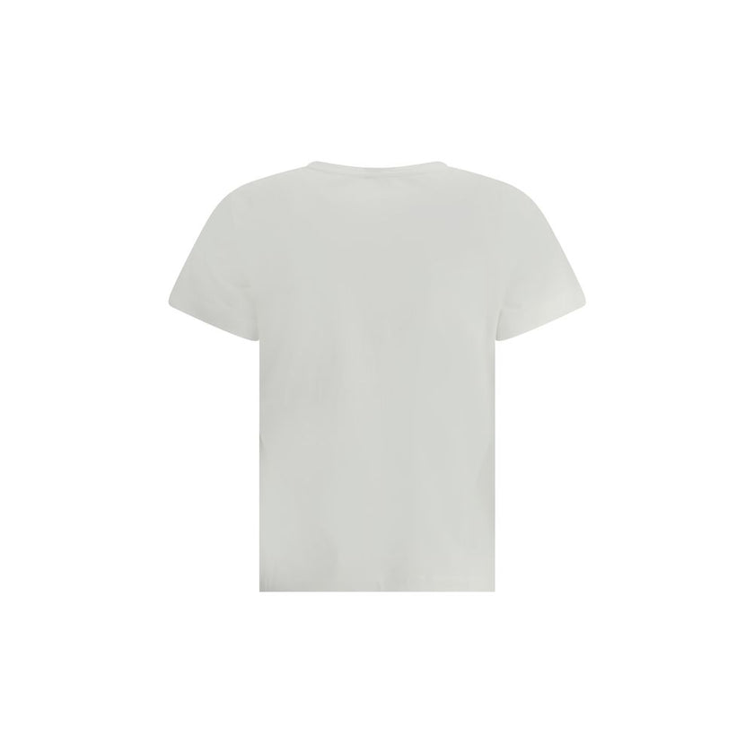 PINKO White Cotton T-Shirt
