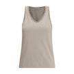 Brunello Cucinelli Beige Cotton Top