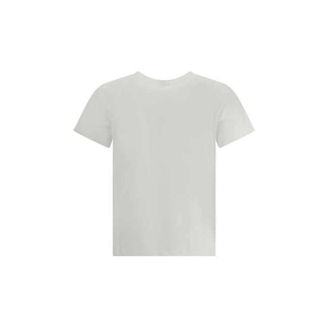 PINKO White Cotton T-Shirt