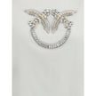 PINKO White Cotton T-Shirt