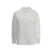 Saint Laurent White Cotton Dress Shirt