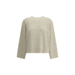Brunello Cucinelli White Cashmere Cashmere Sweater