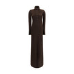 Tom Ford Brown Cashmere Casual Dress