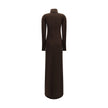 Tom Ford Brown Cashmere Casual Dress
