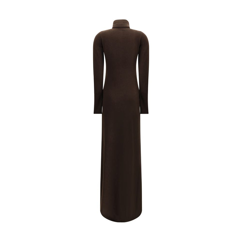 Tom Ford Brown Cashmere Casual Dress