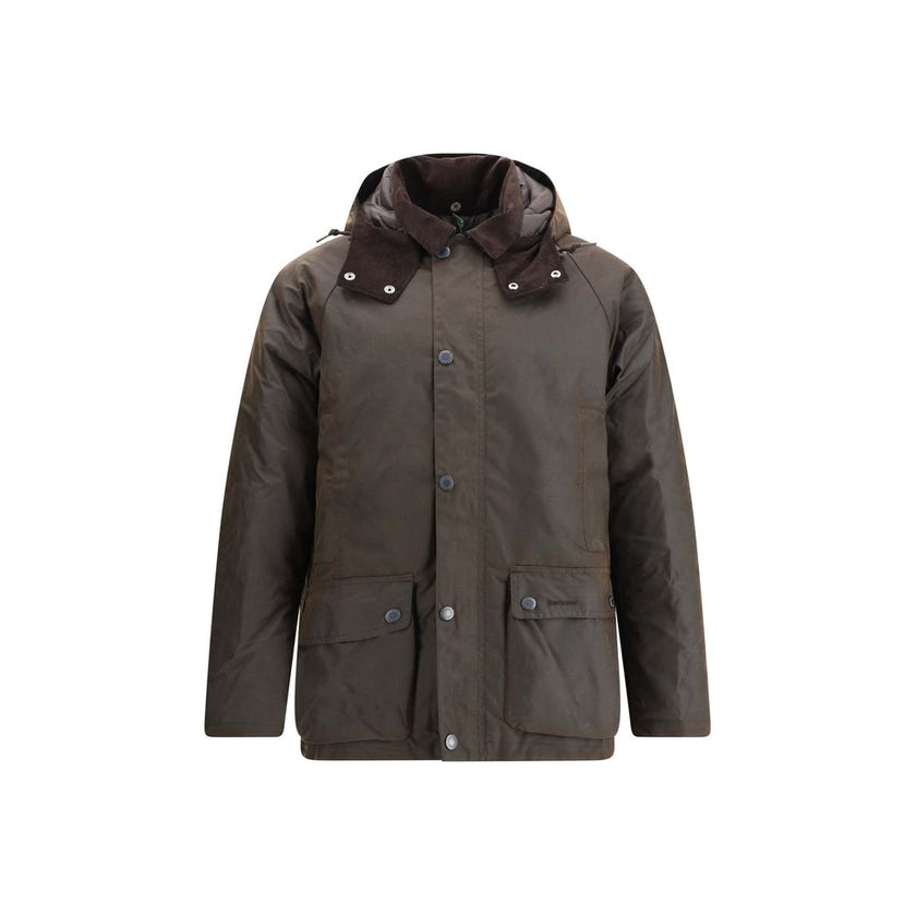 Barbour Brown Cotton Rain Coat