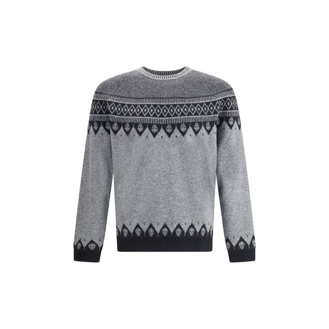Alexander McQueen Gray Wool Sweatshirt