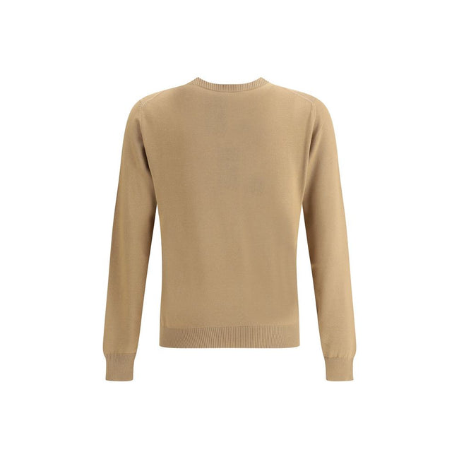 Fendi Beige Fleece Wool Sweatshirt
