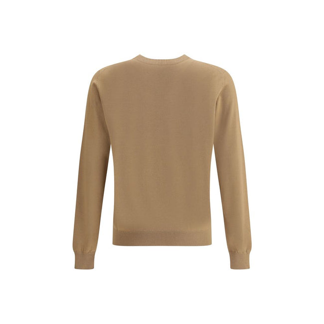 Fendi Beige Fleece Wool Sweatshirt