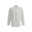 Saint Laurent White Cotton Dress Shirt
