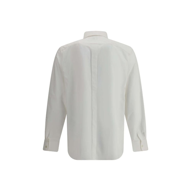 Saint Laurent White Cotton Dress Shirt