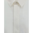 Saint Laurent White Cotton Dress Shirt