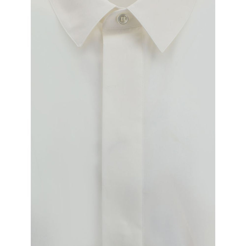 Saint Laurent White Cotton Dress Shirt