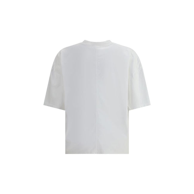 Haikure White Cotton T-Shirt