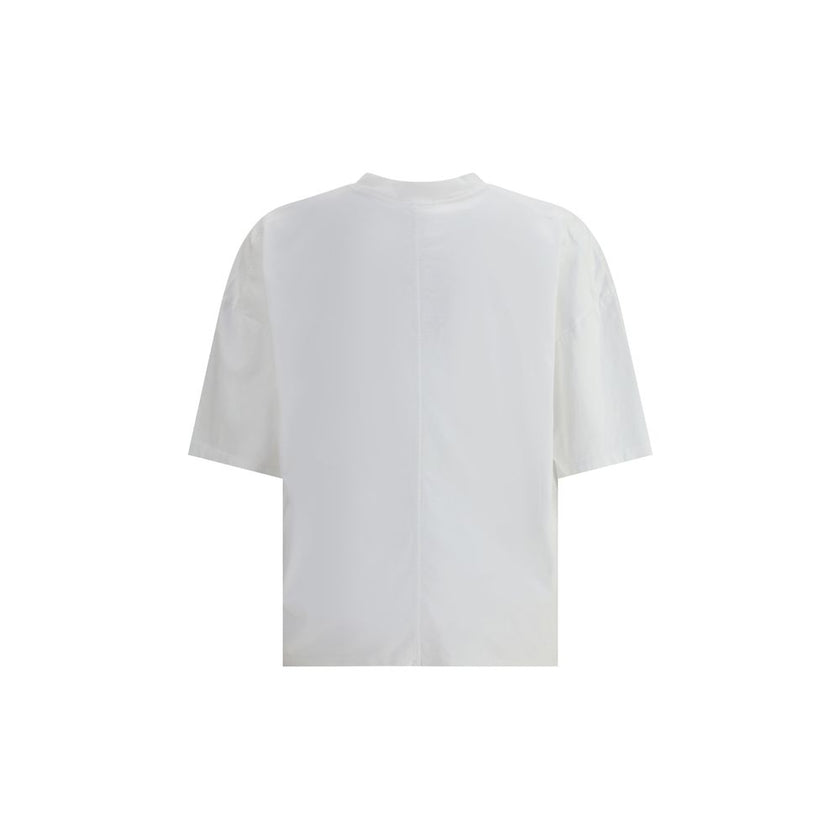 Haikure White Cotton T-Shirt