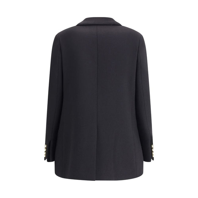 Blazé Milano Black Fleece Wool Blazer