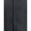 Ami Paris Black Polyamide Full-Length Jacket