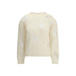 Fabiana Filippi Cream Mohair Sweatshirt