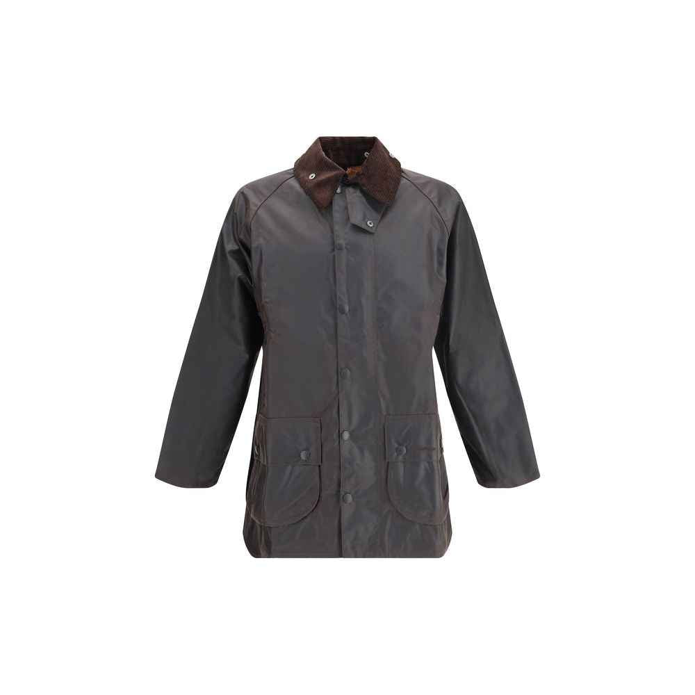 Barbour Black Cotton Coat
