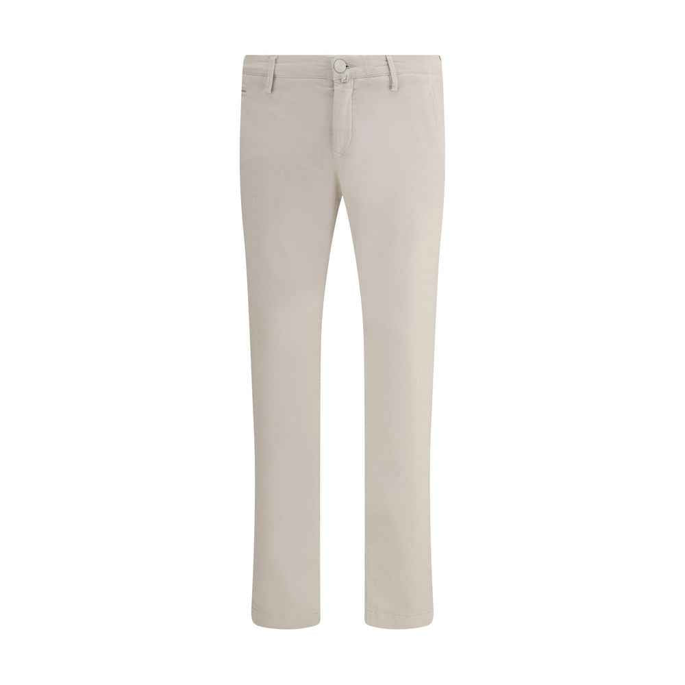 Jacob Cohen Beige Cotton Casual Pants