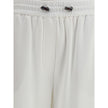 Brunello Cucinelli White Cotton Joggers (Workout Pants)