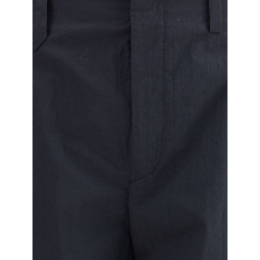 Jacquemus Black Cotton Cargo Pants