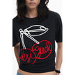 Desigual Black Cotton Women T-Shirt