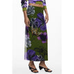 Desigual Green Polyester Women Skirt