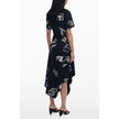 Desigual Black Cotton Women Dress