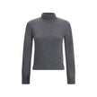 Ami Paris Gray Cashmere Turtleneck
