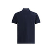 Burberry Blue Cotton Polo Shirt