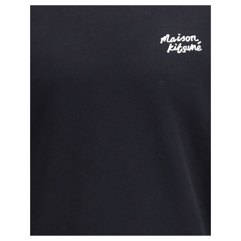 Maison Kitsuné Black Cotton Sweatshirt