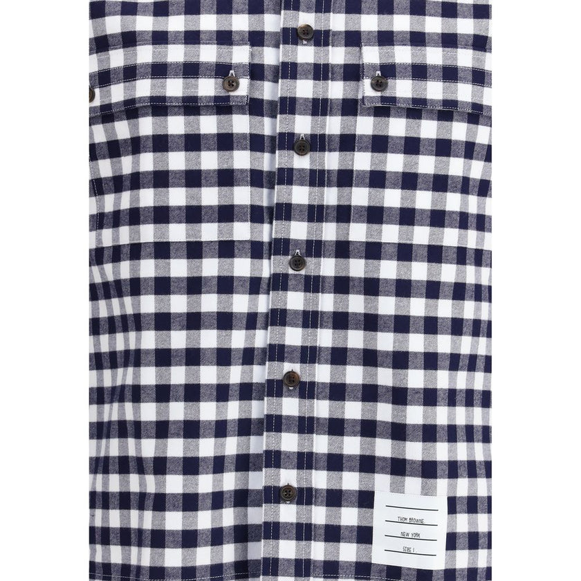 Thom Browne Multicolor Cotton Pattern Shirt