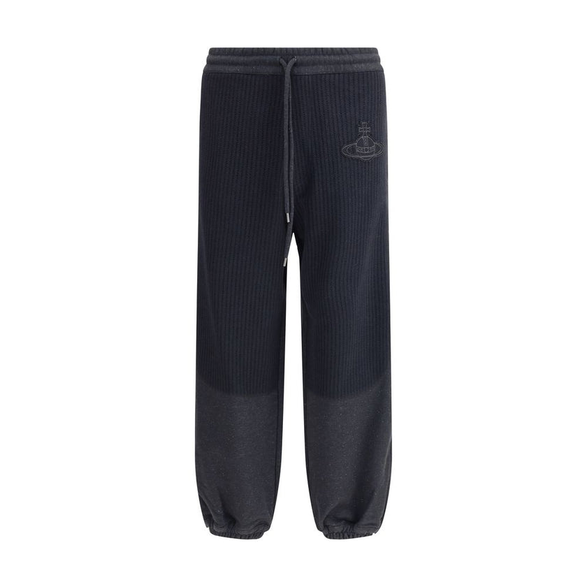 Vivienne Westwood Gray Cotton Joggers (Workout Pants)