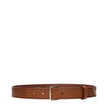 Max Mara Brown Leather Regular Belt