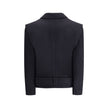 Balmain Black Wool Coat