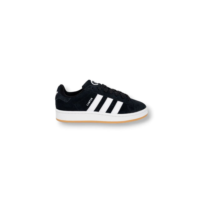 Adidas Originals Black Leather Low Top Sneakers