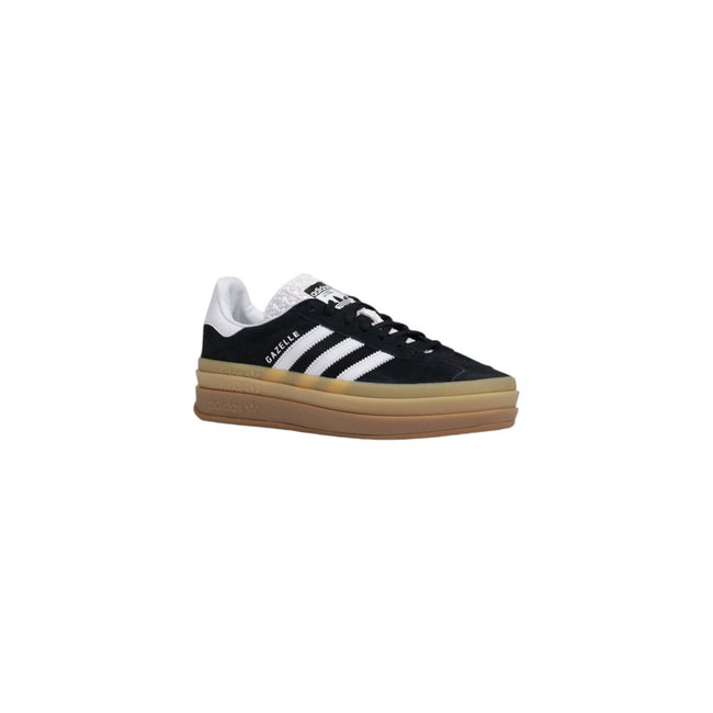 Adidas Originals Black Suede Leather Low Top Sneakers