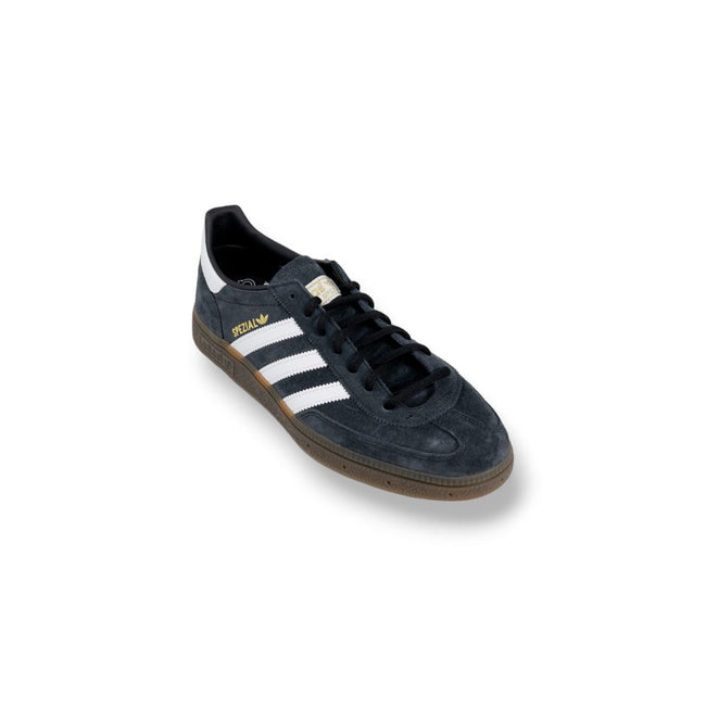 Adidas Originals Black Suede Leather Low Top Sneakers - HOLLIN STUDIO
