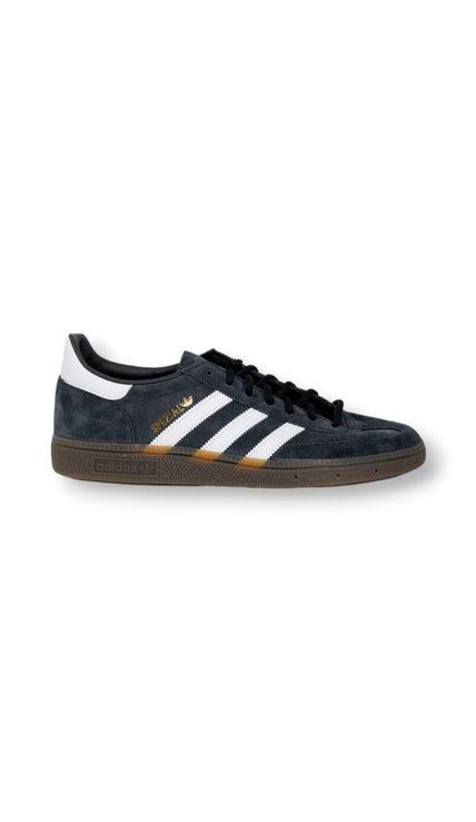 Adidas Originals Black Suede Leather Low Top Sneakers - HOLLIN STUDIO