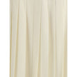 Alessandra Rich White Fleece Wool Midi Skirt - HOLLIN STUDIO
