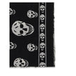 Alexander McQueen Black Modal Scarf - HOLLIN STUDIO