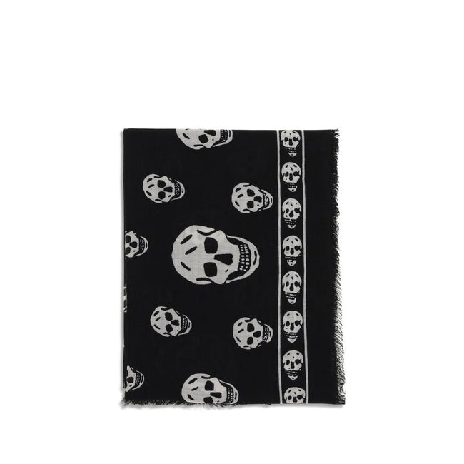 Alexander McQueen Black Modal Scarf - HOLLIN STUDIO