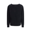Allude Black Cashmere Cashmere Sweater - HOLLIN STUDIO
