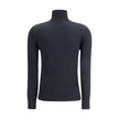 Allude Black Cashmere Turtleneck - HOLLIN STUDIO