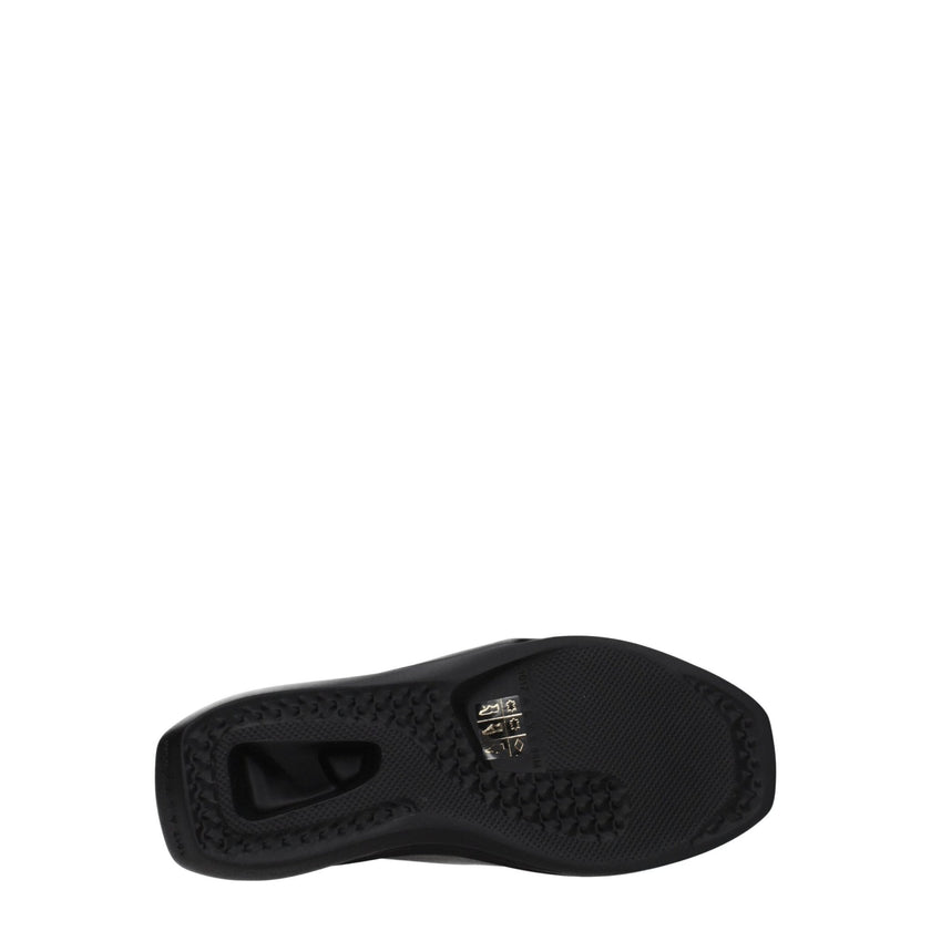 Alyx Black Leather Slippers - HOLLIN STUDIO