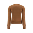 Ami Paris Brown Cashmere Sweatshirt - HOLLIN STUDIO