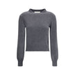 Ami Paris Gray Cashmere Cashmere Sweater - HOLLIN STUDIO